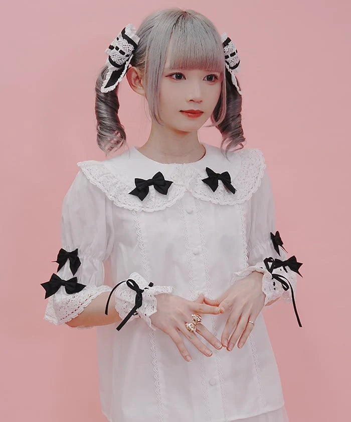 Torsion Lace Blouse