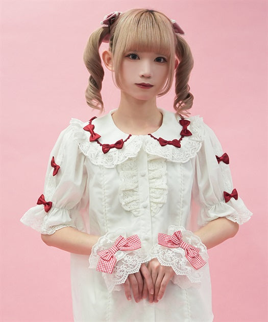 Color Scheme Ribbon Blouse