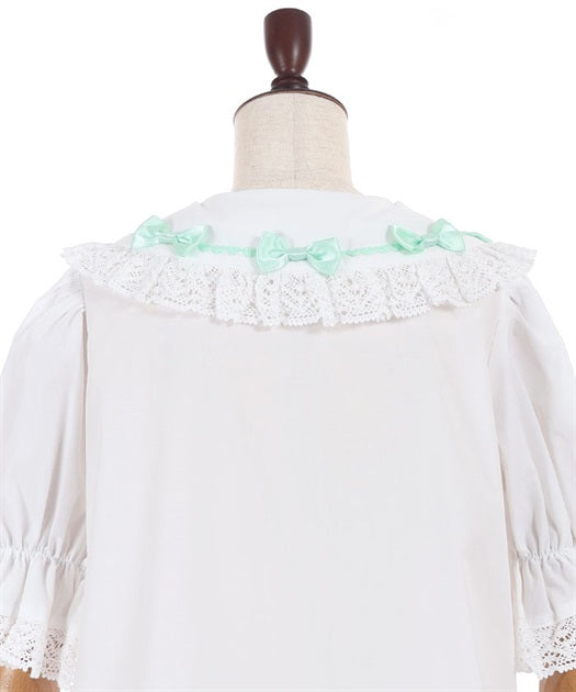 Color Scheme Ribbon Blouse