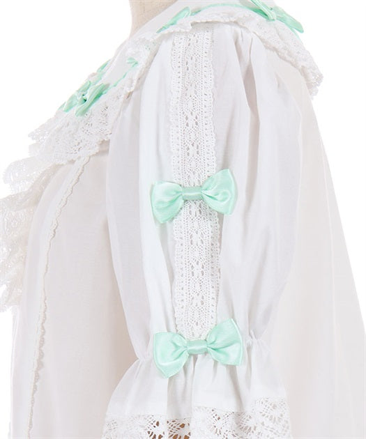 Color Scheme Ribbon Blouse