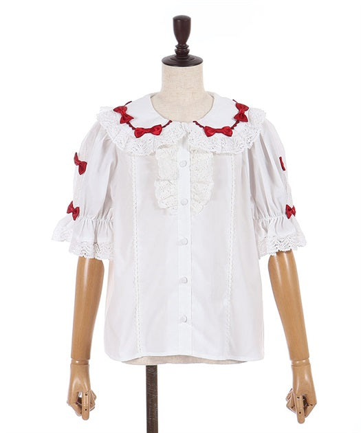 Color Scheme Ribbon Blouse