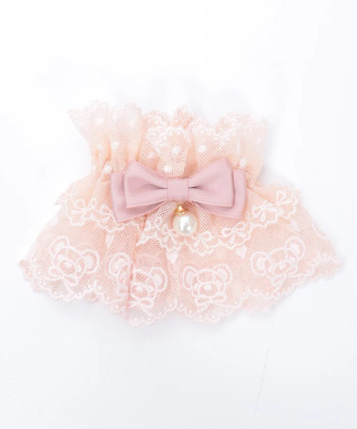 Bear Embroidery Cuffs