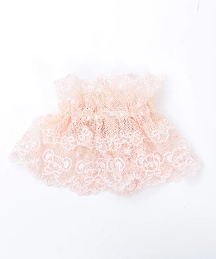 Bear Embroidery Cuffs