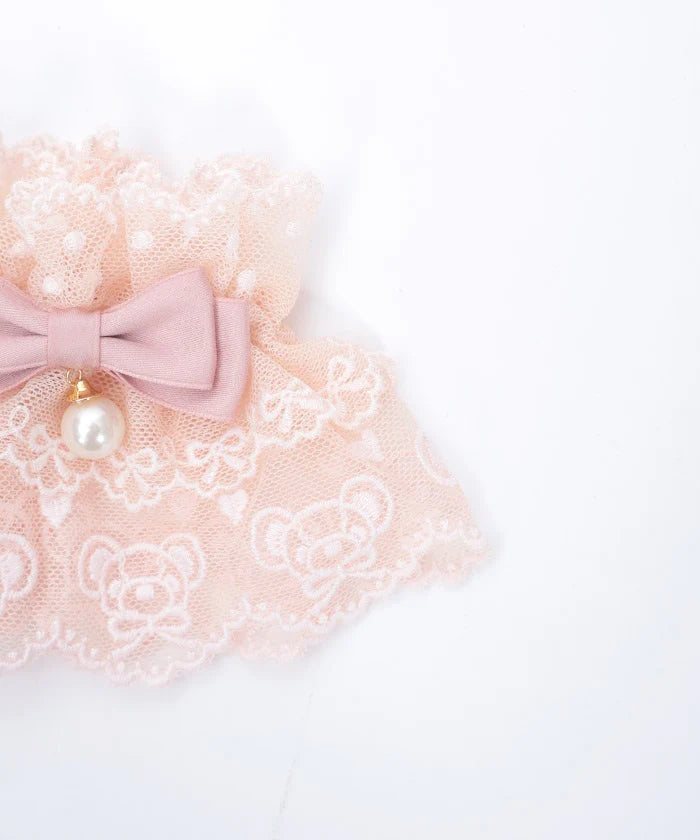 Bear Embroidery Cuffs