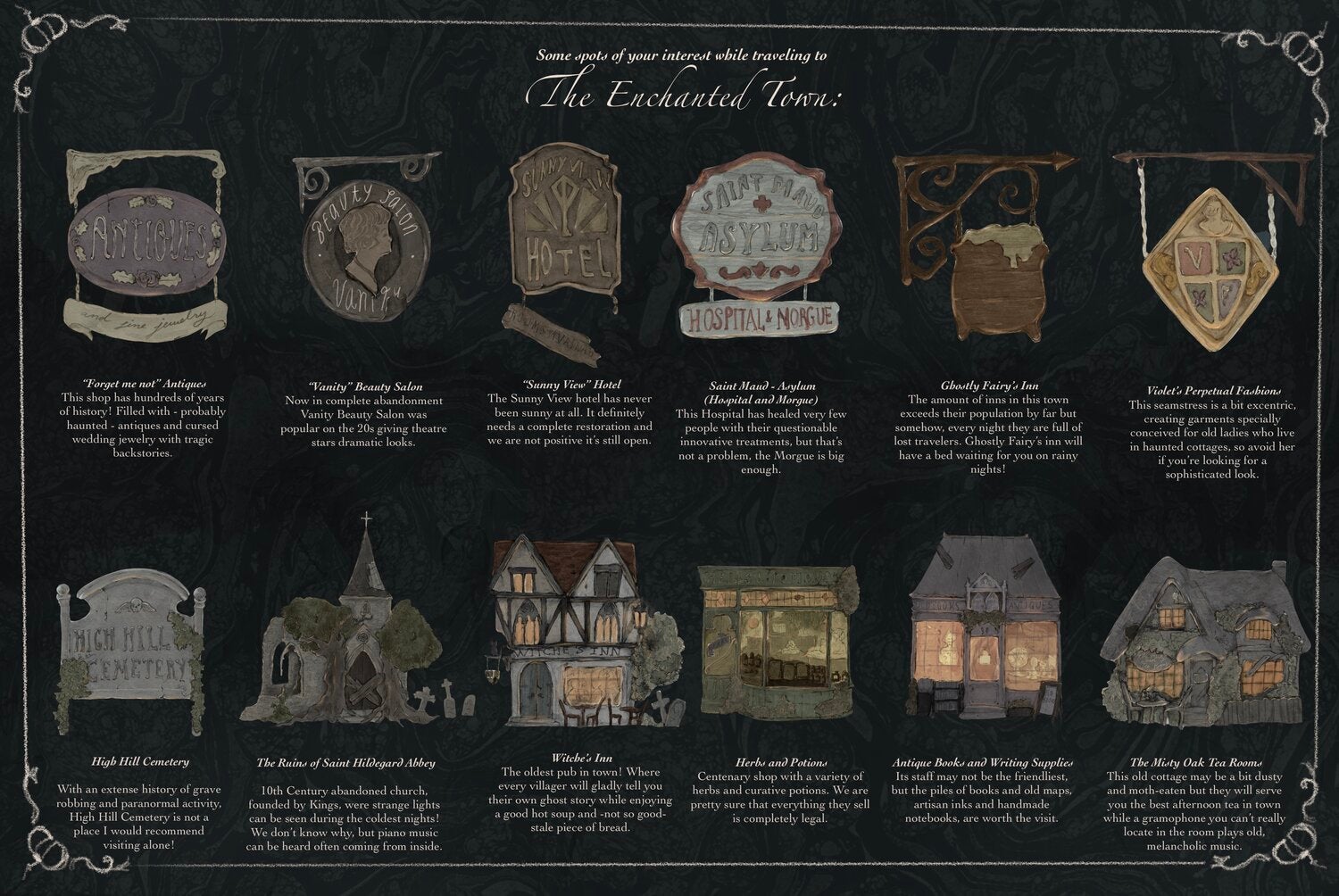 The Enchanted Town Jumperskirt