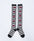 Striped Heart Over-knee Socks