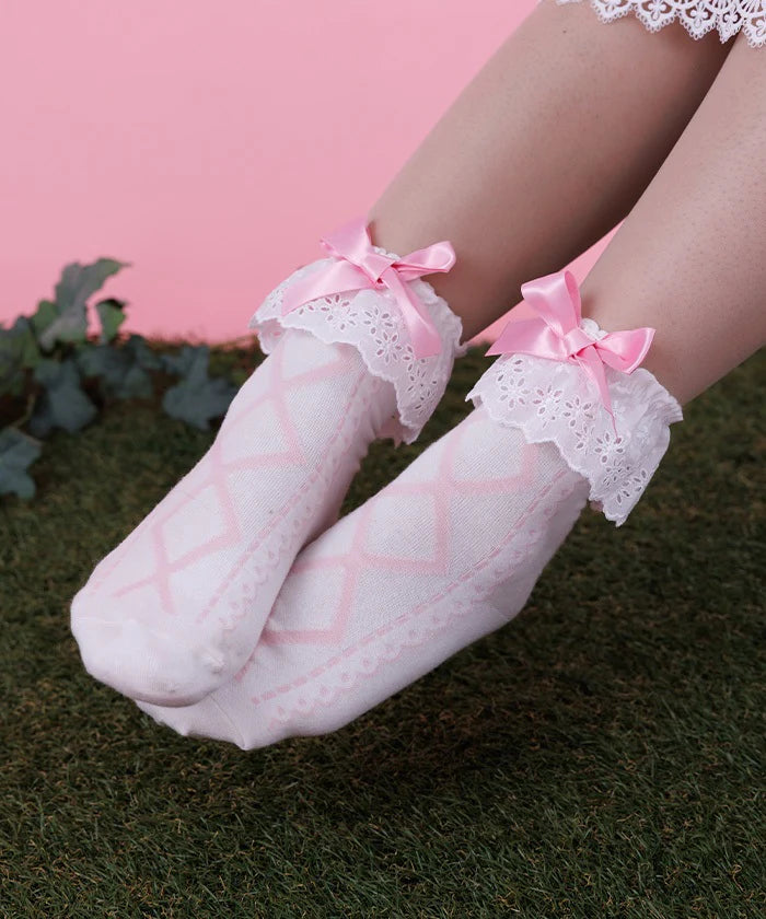 Cotton Lace Socks