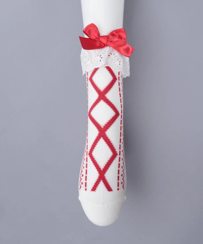 Cotton Lace Socks