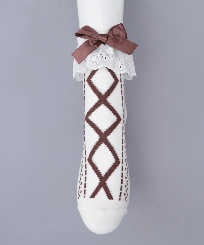 Cotton Lace Socks