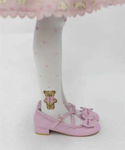 Fluffy Bear Over-knee Socks
