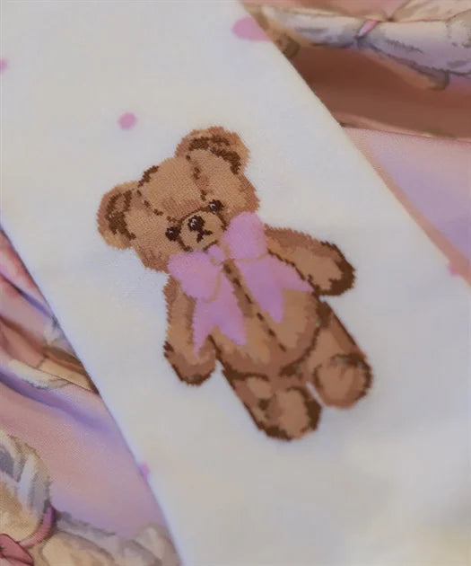 Fluffy Bear Over-knee Socks
