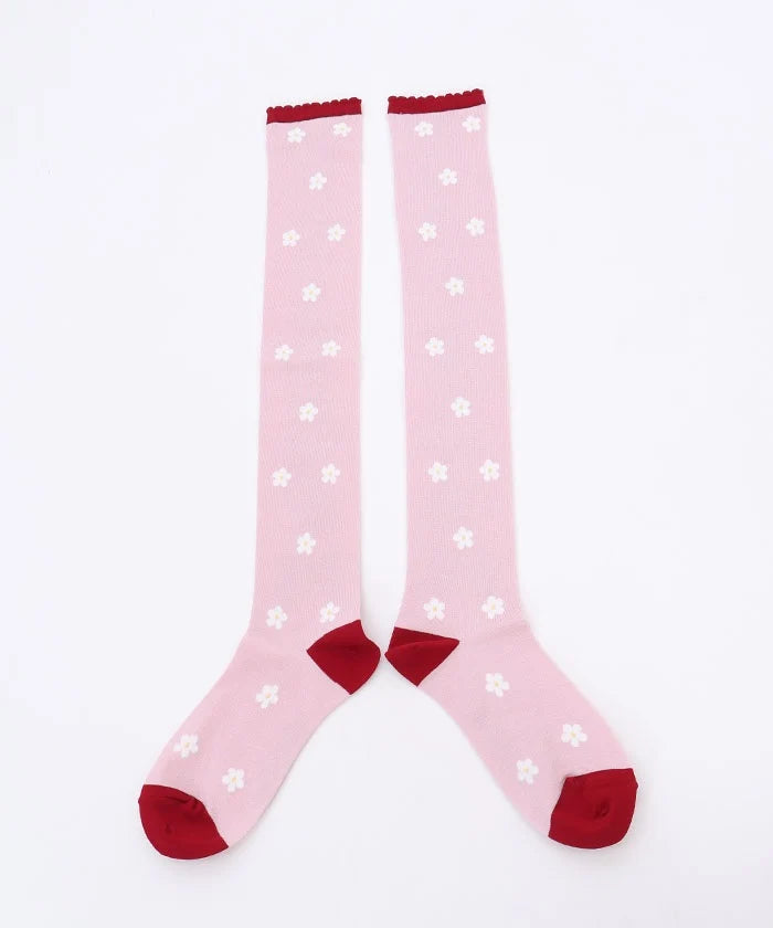 Strawberry Pattern Over-knee Socks