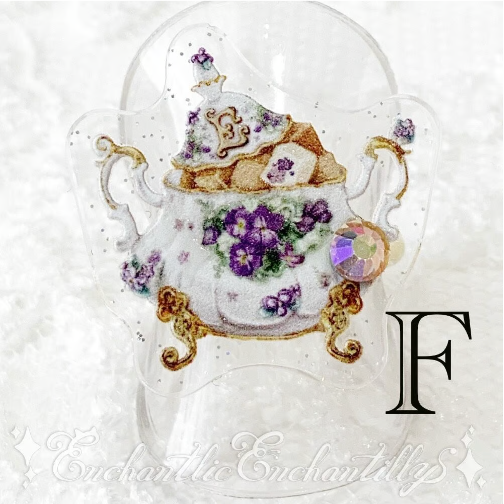 Dolled Up Ring - Tea Pot Series