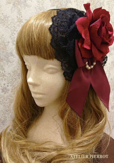 Rose Lace Headband
