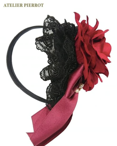 Rose Lace Headband