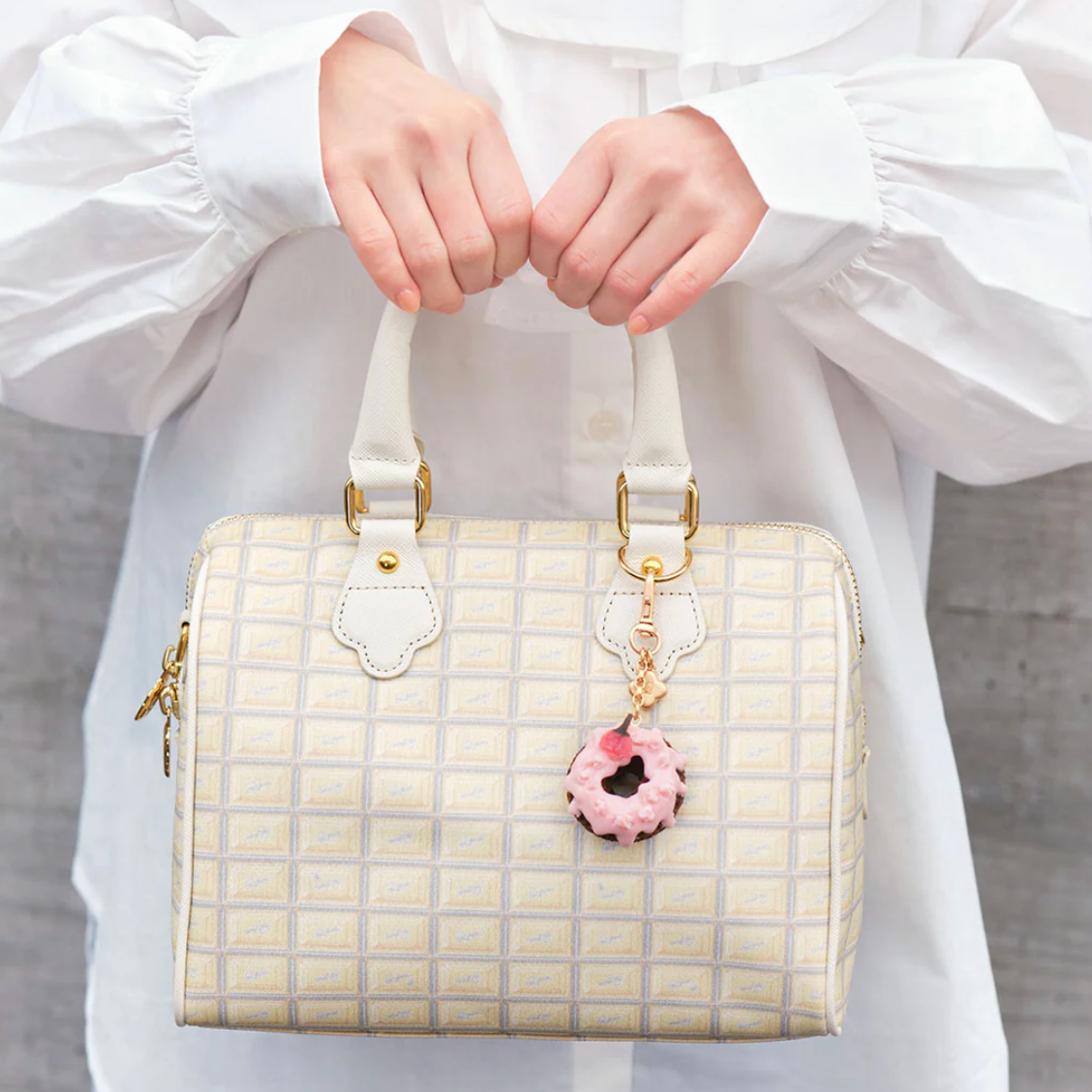 Melty SAKURA Doughnut Bag Charm