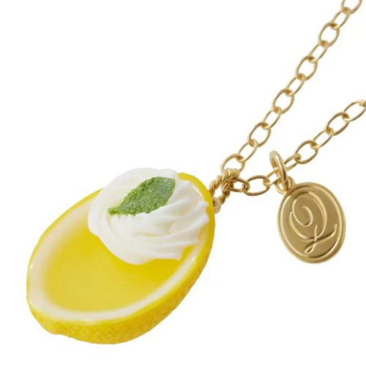Fresh Lemon Jelly Necklace