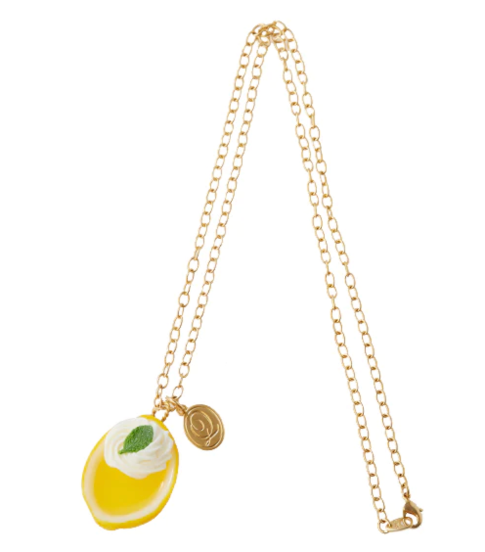 Fresh Lemon Jelly Necklace