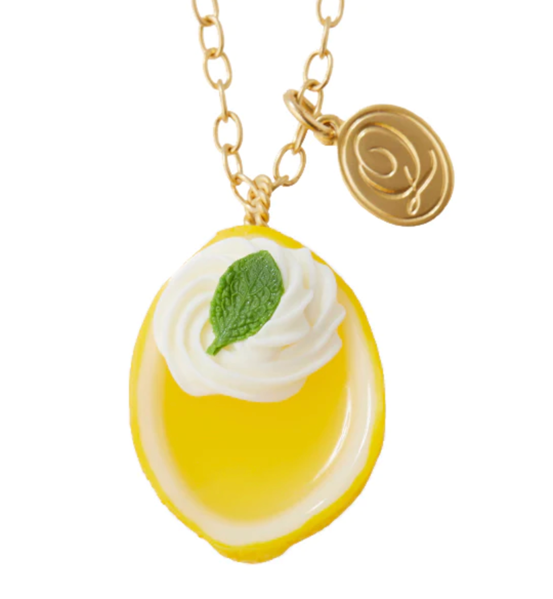 Fresh Lemon Jelly Necklace