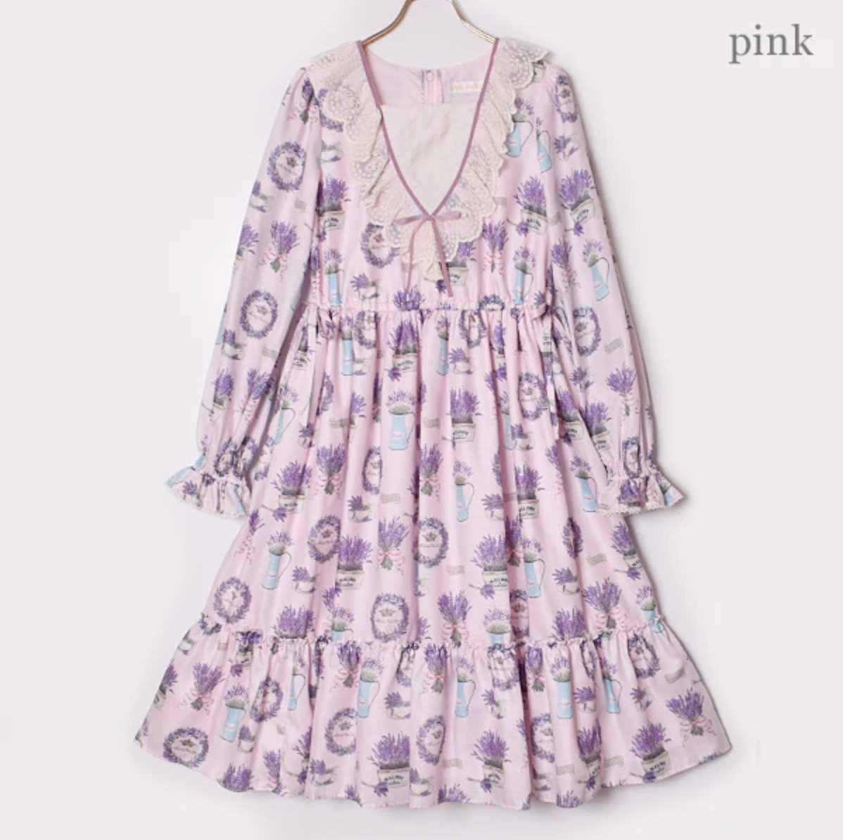 Lavender Garden One Piece Dress