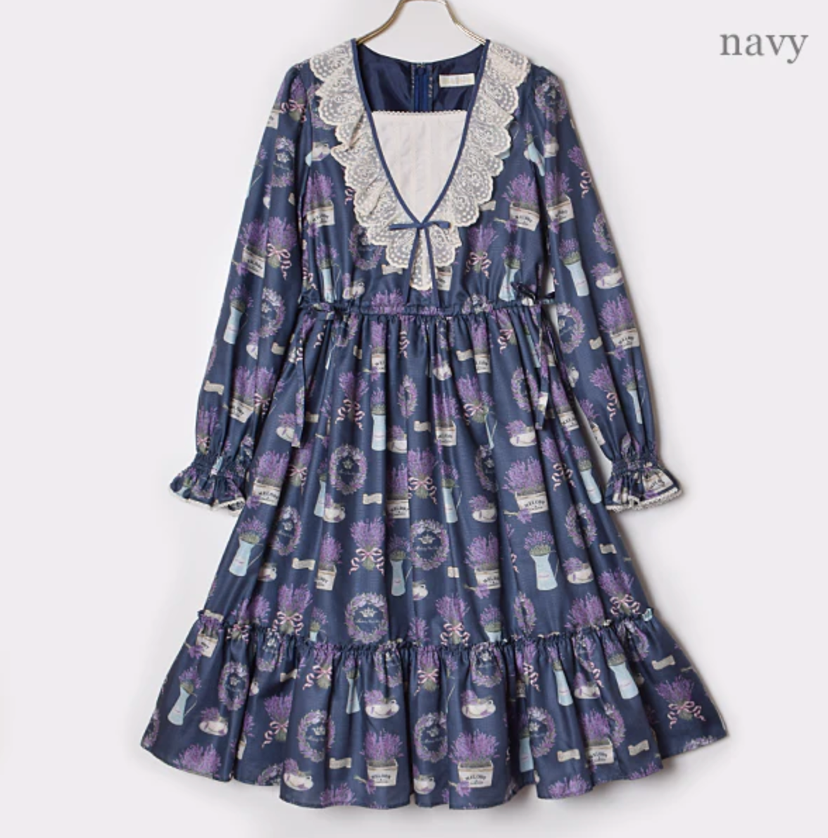 Lavender Garden One Piece Dress