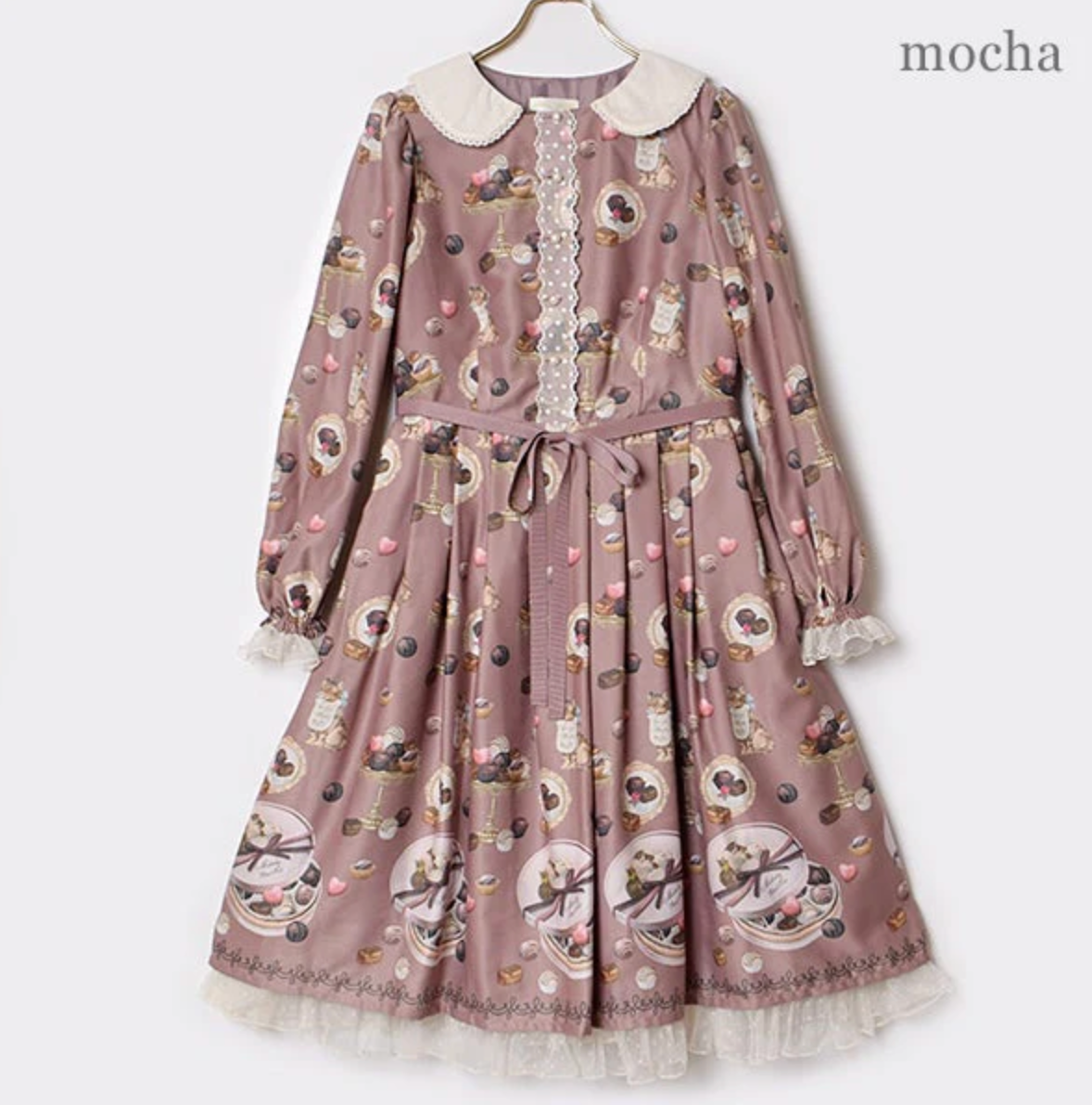 Chocolatier Chat One Piece Dress
