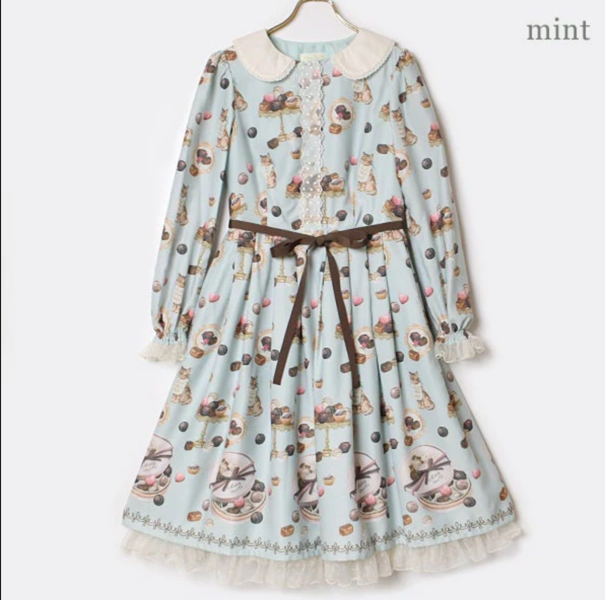 Chocolatier Chat One Piece Dress