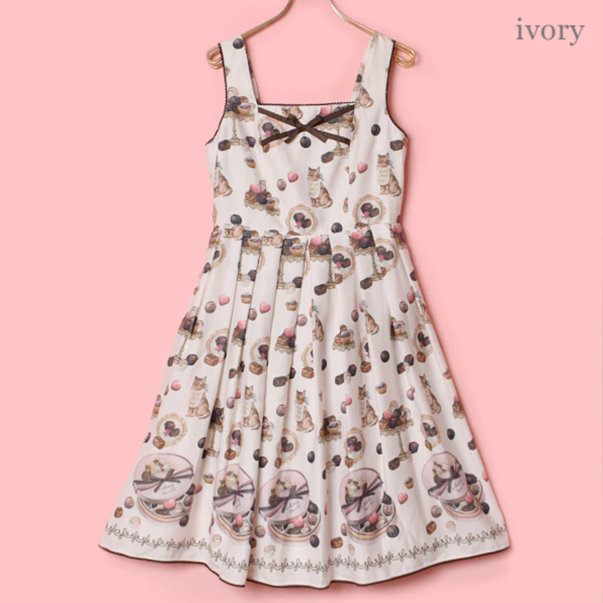 Chocolatier Chat Jumperskirt Dress