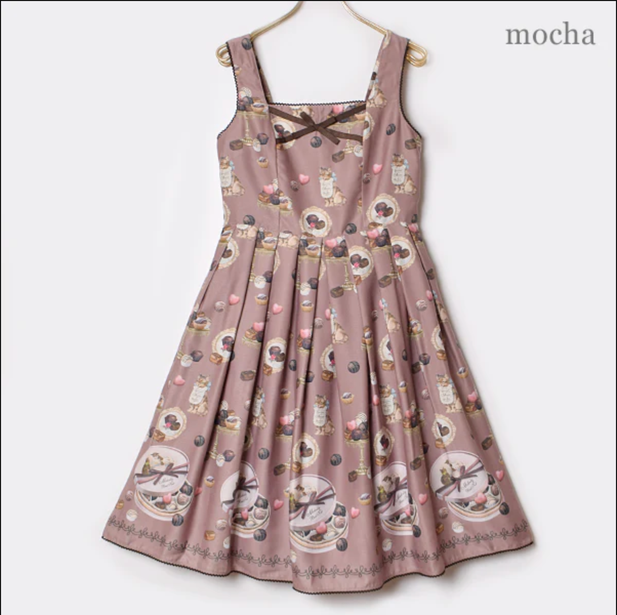 Chocolatier Chat Jumperskirt Dress