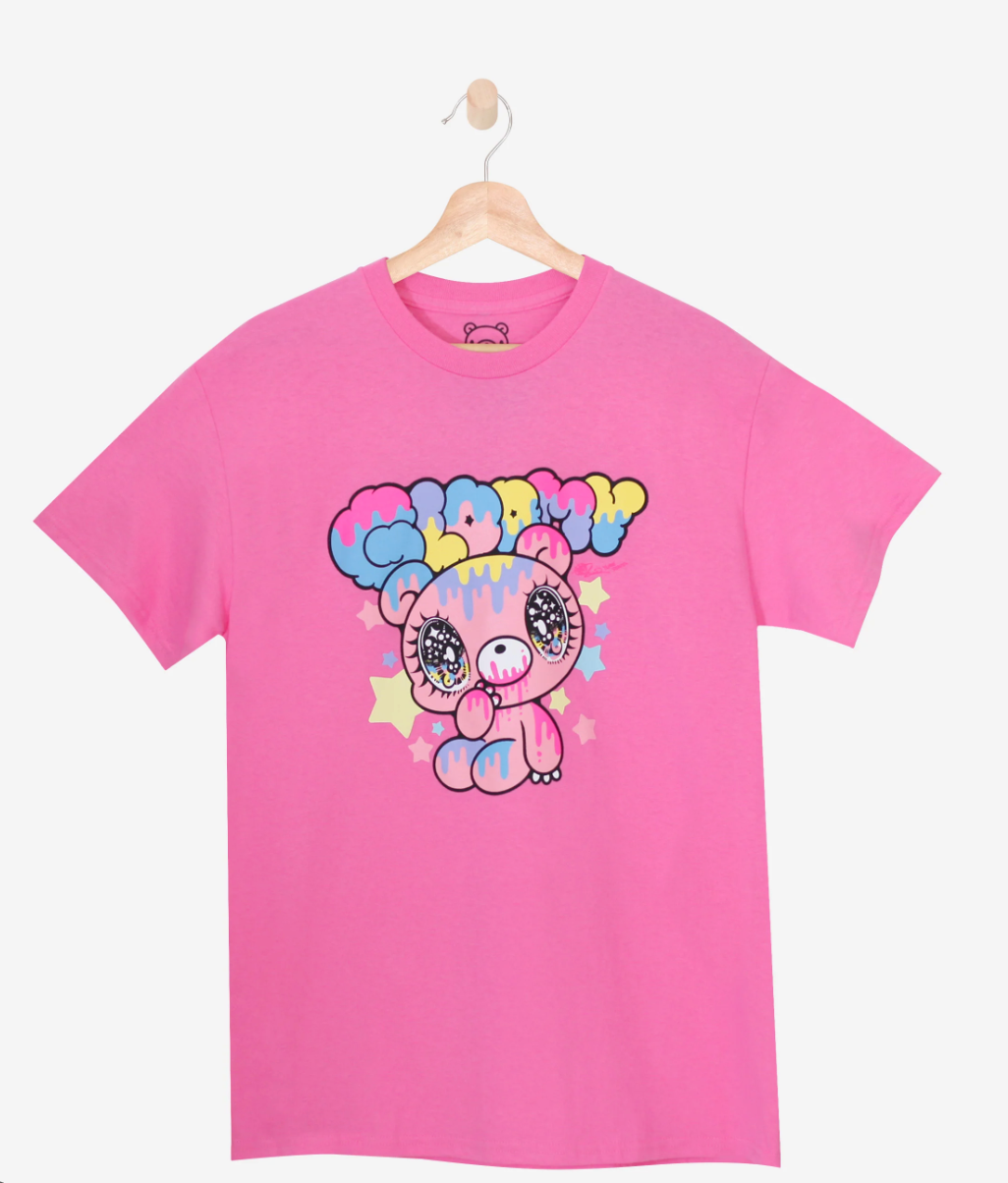 YURIE SEKIYA X GLOOMY BEAR PINK UNISEX TEE
