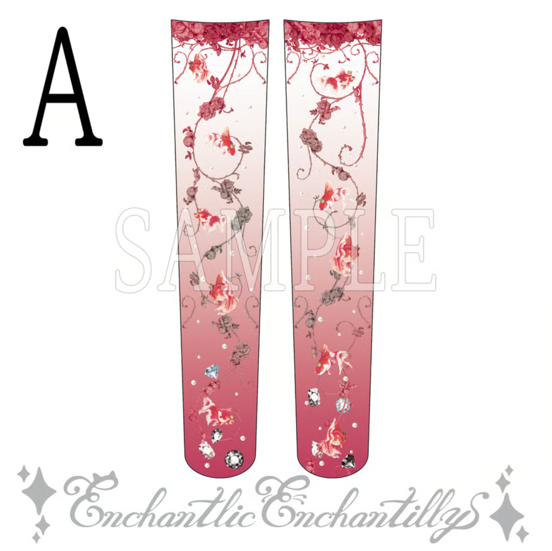 Goldfish Jewelry Box Over Knee