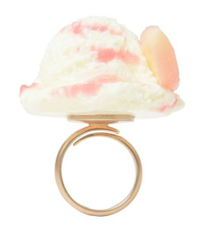 Peach Ice Cream Ring