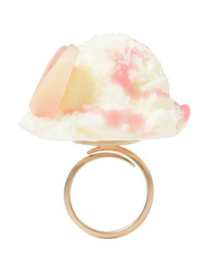 Peach Ice Cream Ring