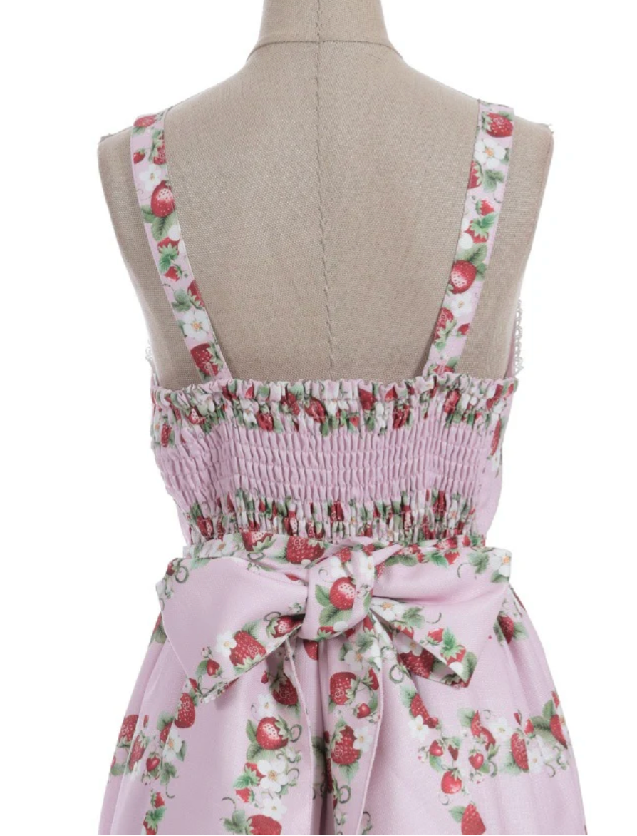 Baked Berry Long Jumperskirt