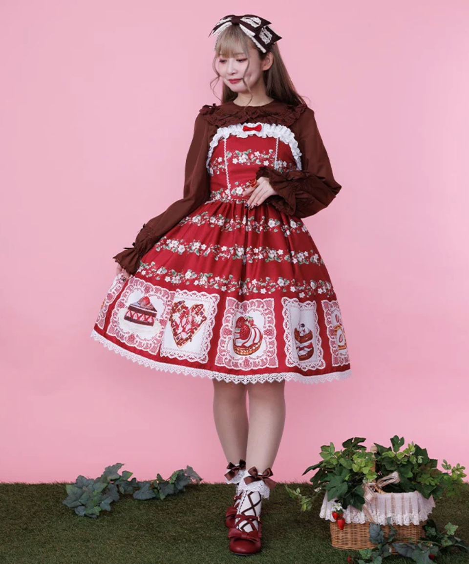 Baked Berry Jumperskirt