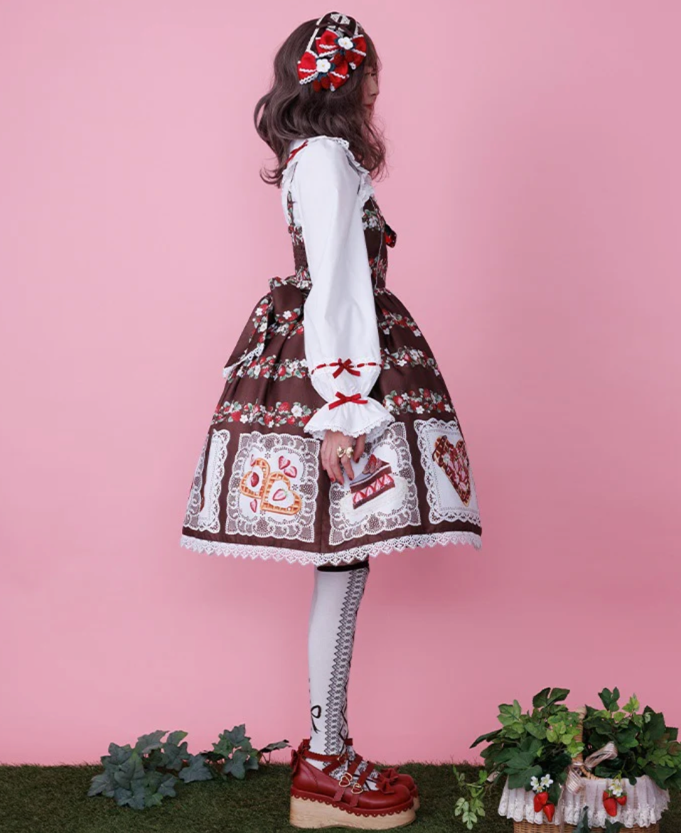 Baked Berry Jumperskirt