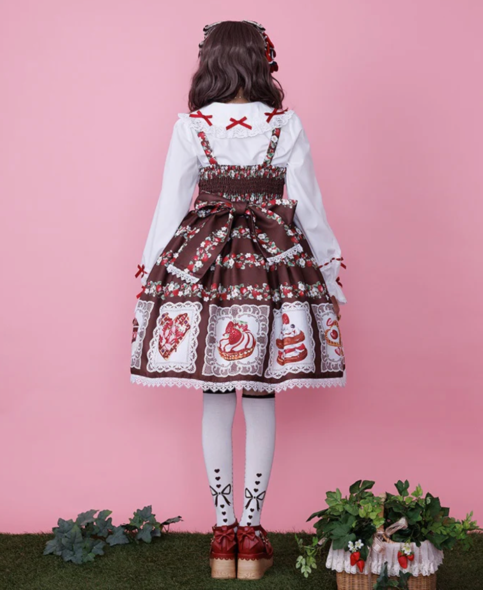 Baked Berry Jumperskirt