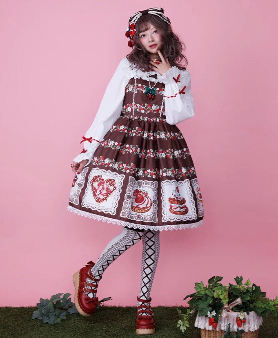 Baked Berry Jumperskirt