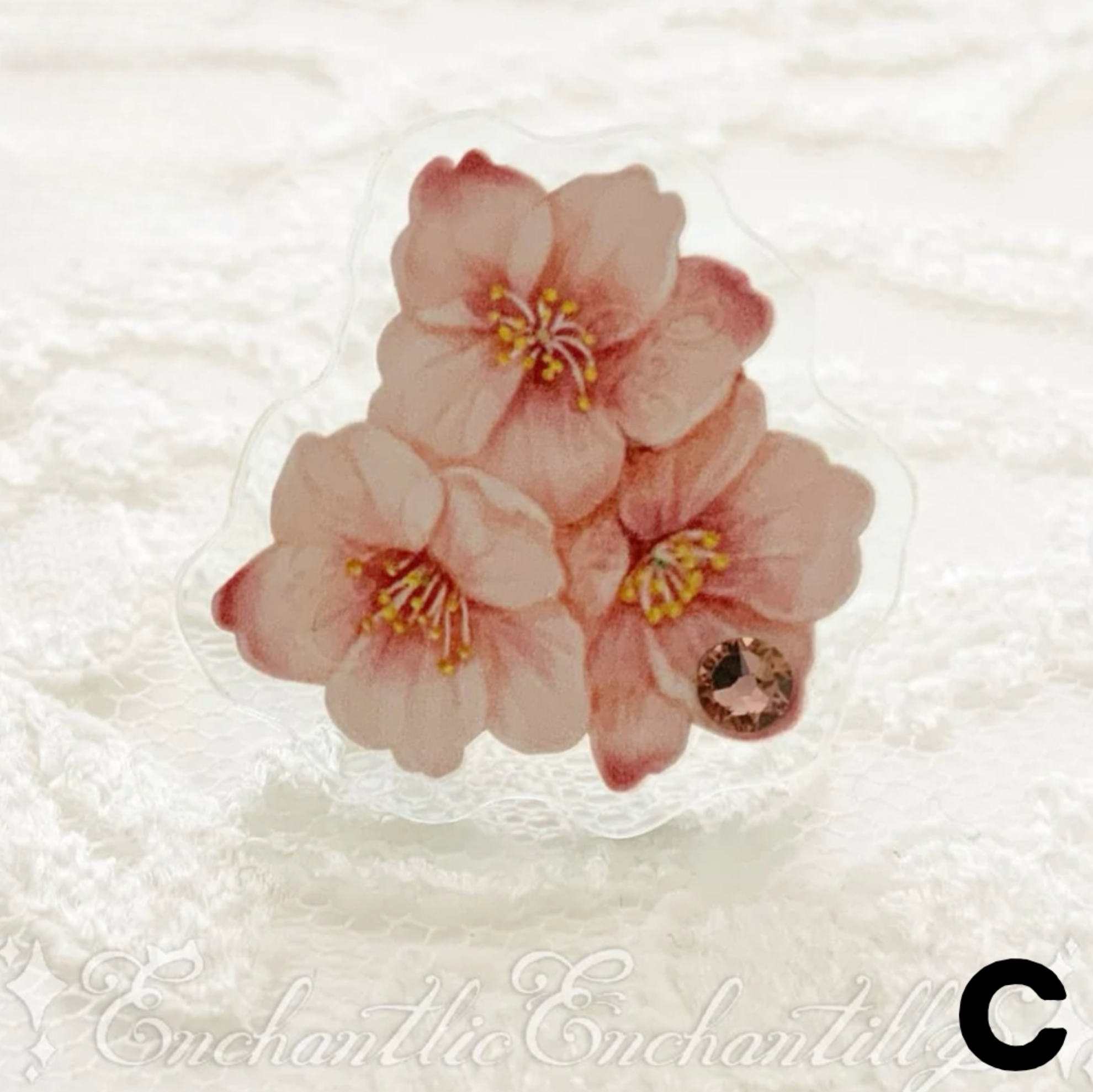 Dolled up rings - Sakura series ~Clear Background~