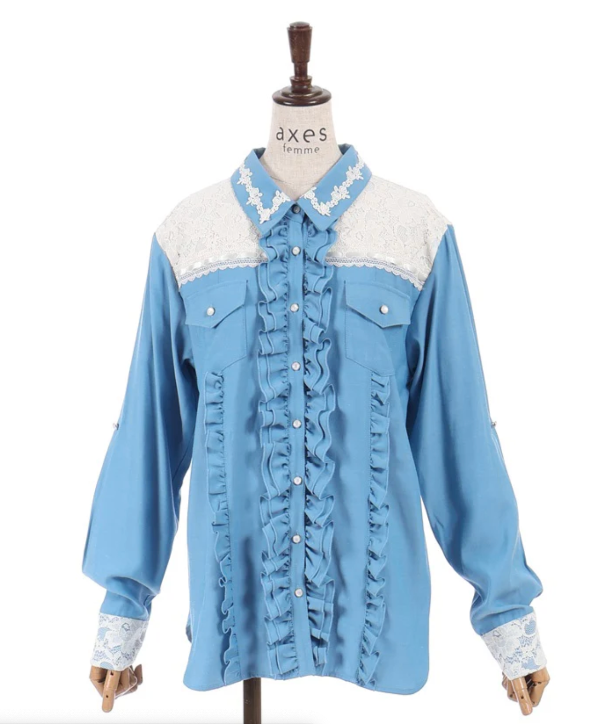 Lace Panel Shirt