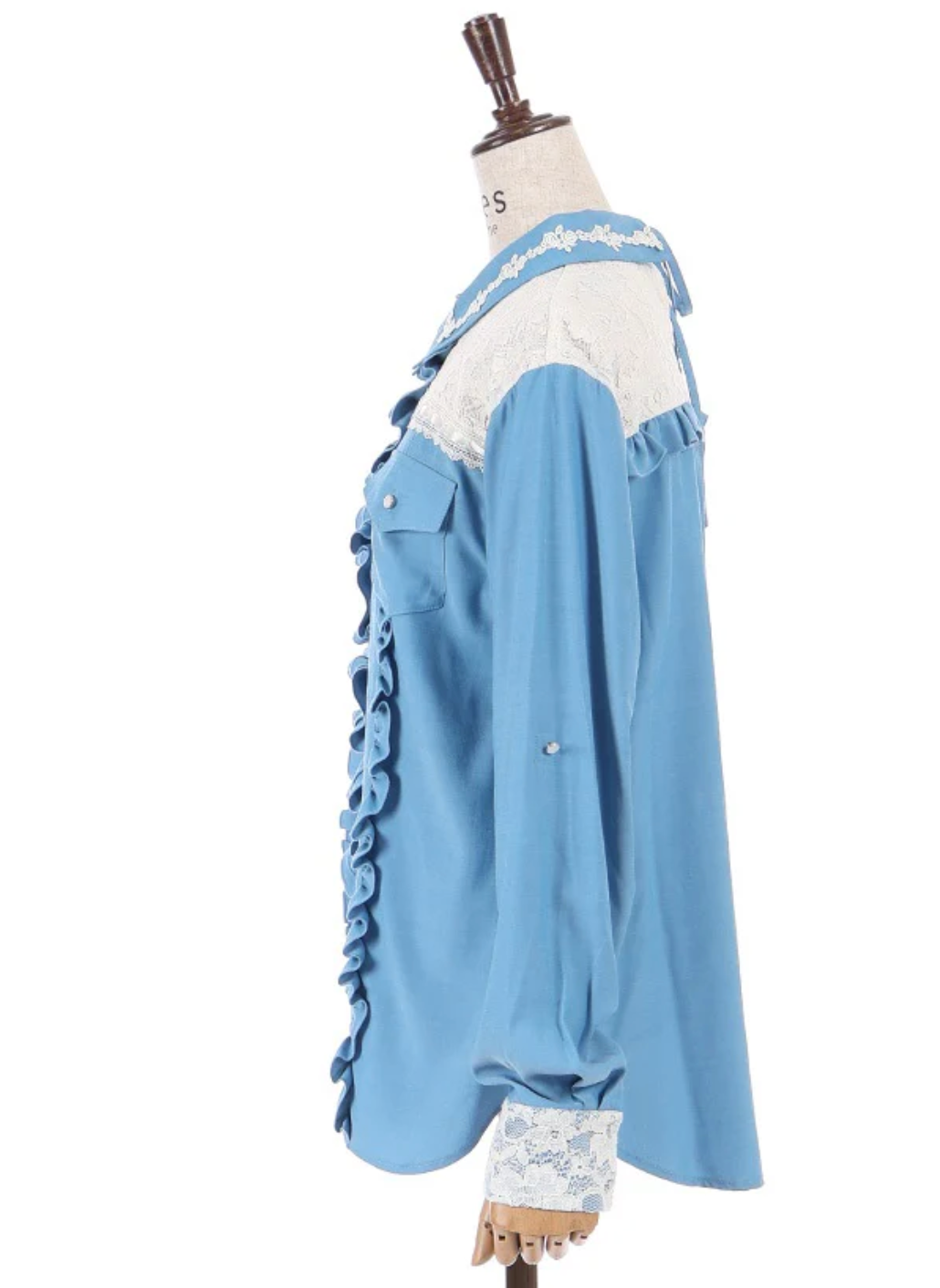 Lace Panel Shirt