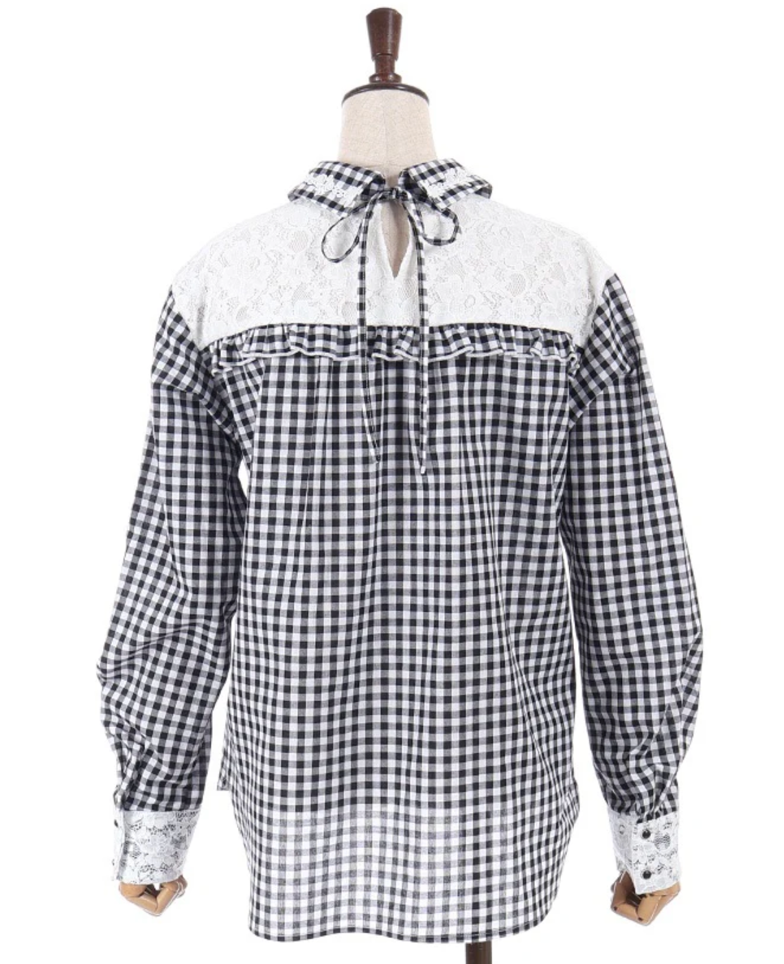 Lace Panel Shirt