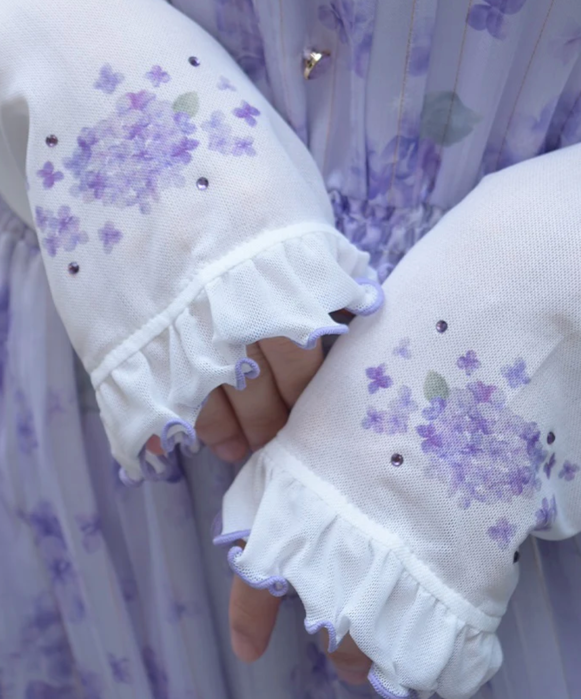 Hydrangea Print Sheer Inner