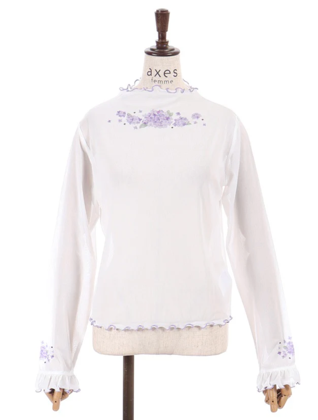 Hydrangea Print Sheer Inner