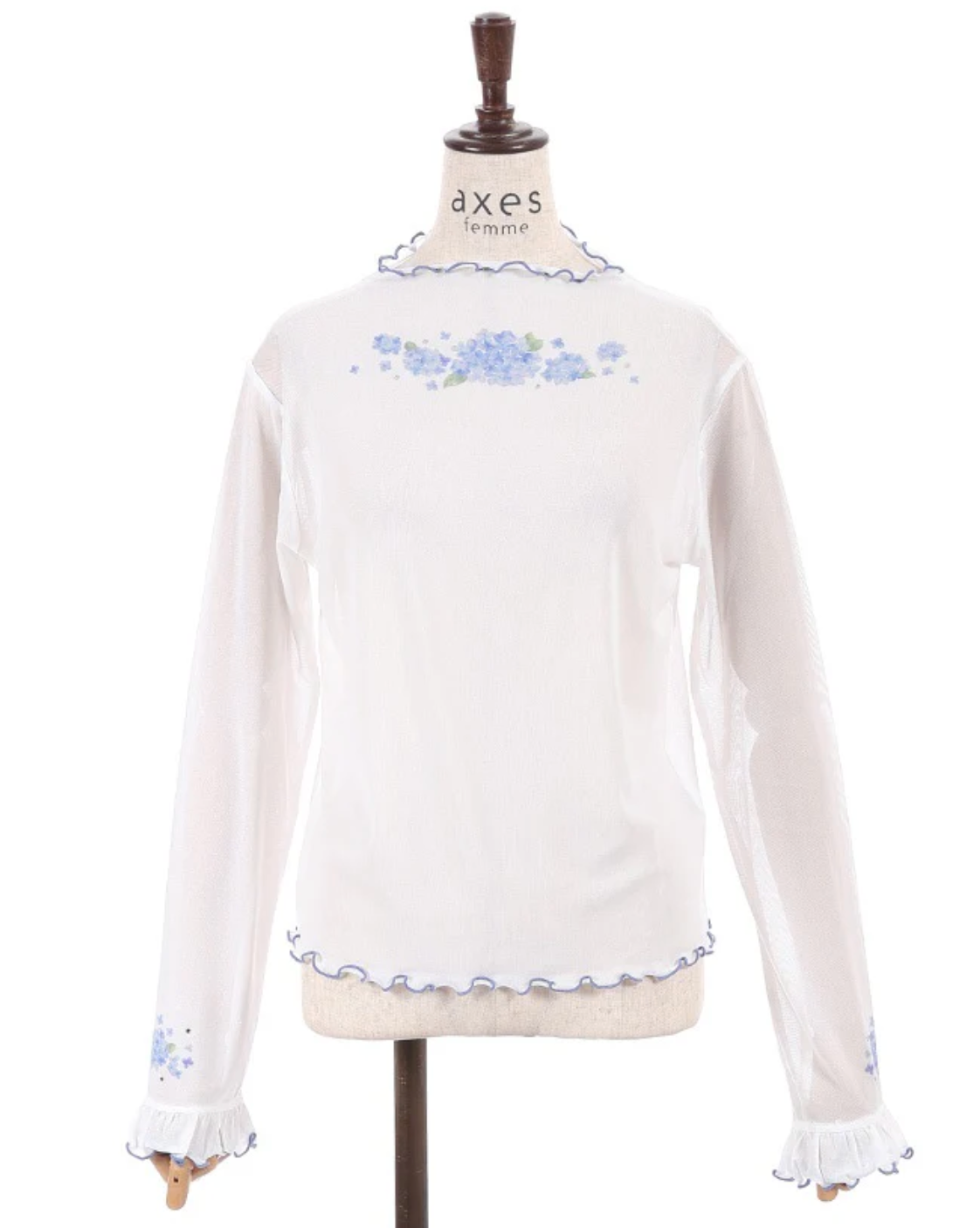 Hydrangea Print Sheer Inner