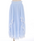 Color Scheme Lace Willow Crepe Frill Skirt