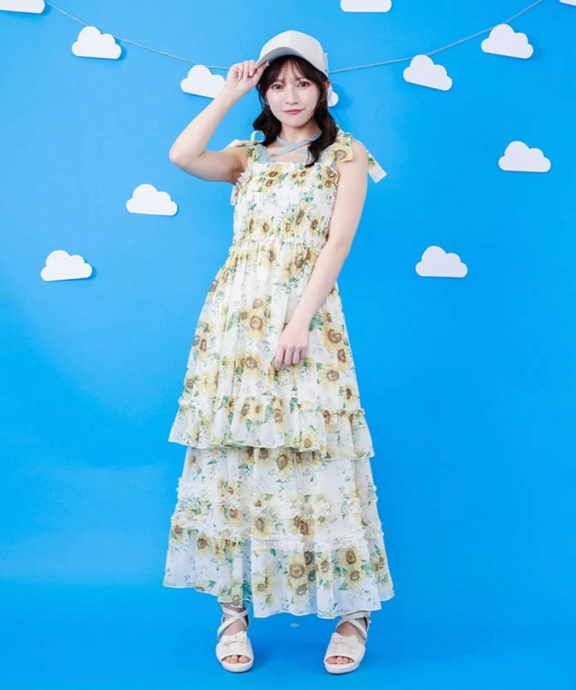 Sunflower Pattern Tunic