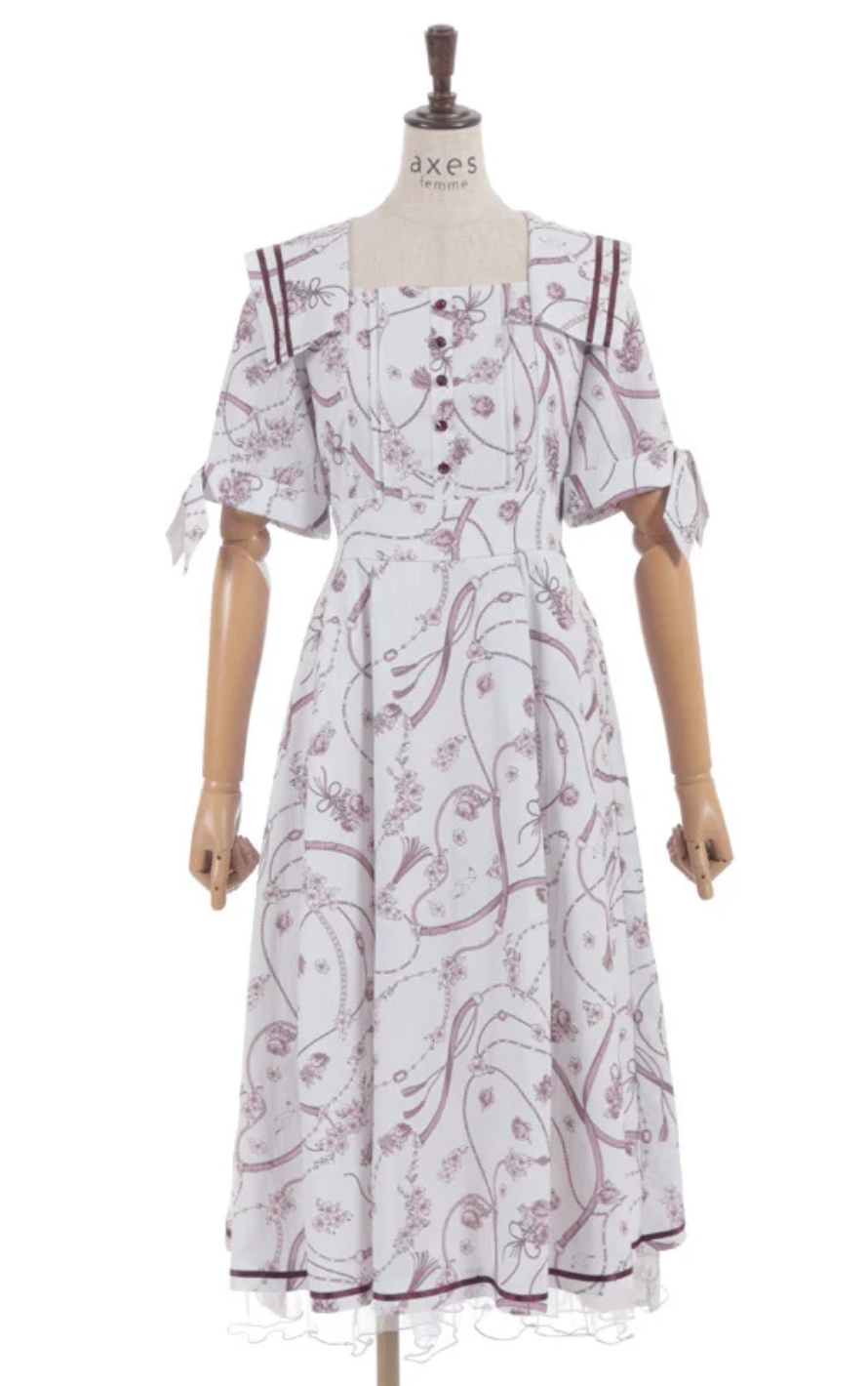 Sailor Collar Marine Dress