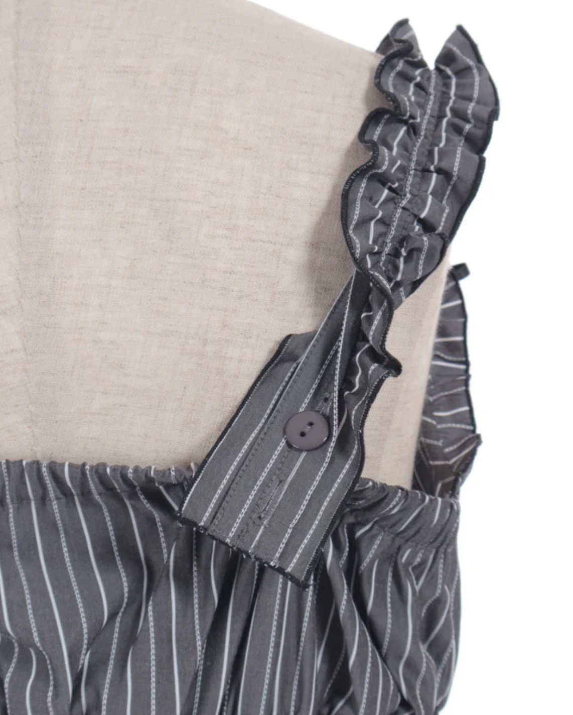 Merrowed Frill Striped Jumper Skirt