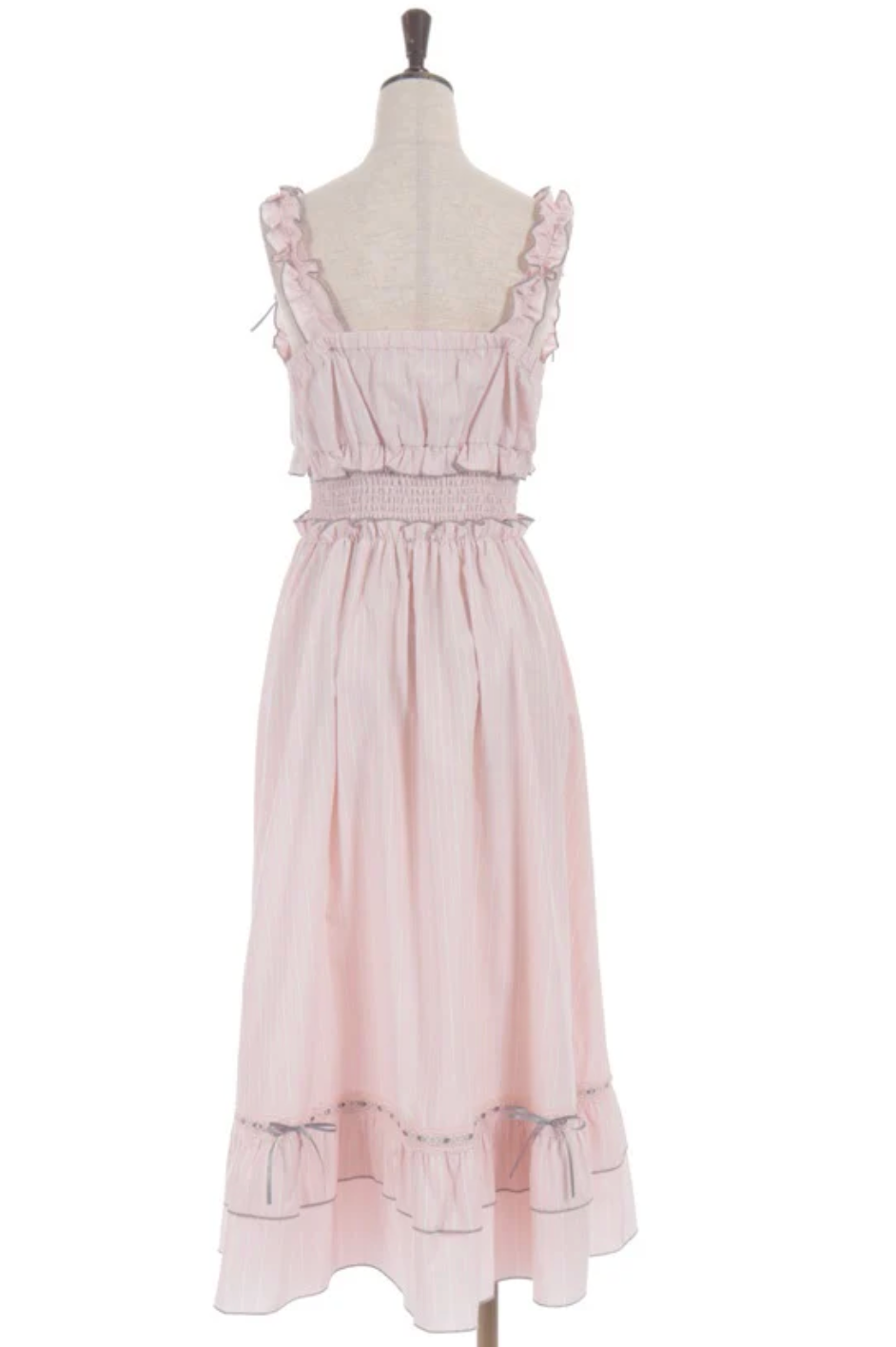 Merrowed Frill Striped Jumper Skirt